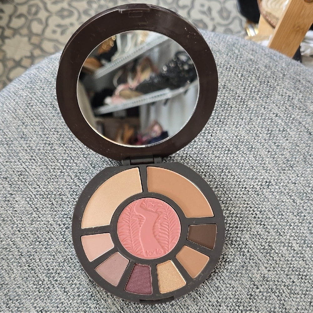 Tarte Pink and Brown Eyeshadow Palette Natural Matte Shades
